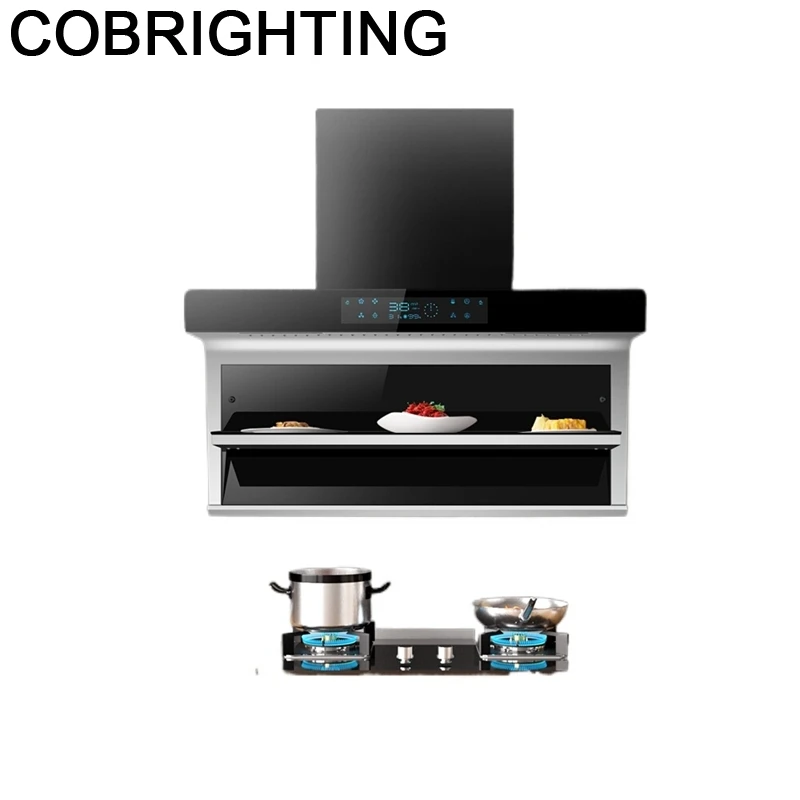 

De Extractor Fan Ilation Downdraft Aspirante Rowing Machine Hotte Cuisine Ventilator Rook Afzuiging Kitchen Cappa Range Hood