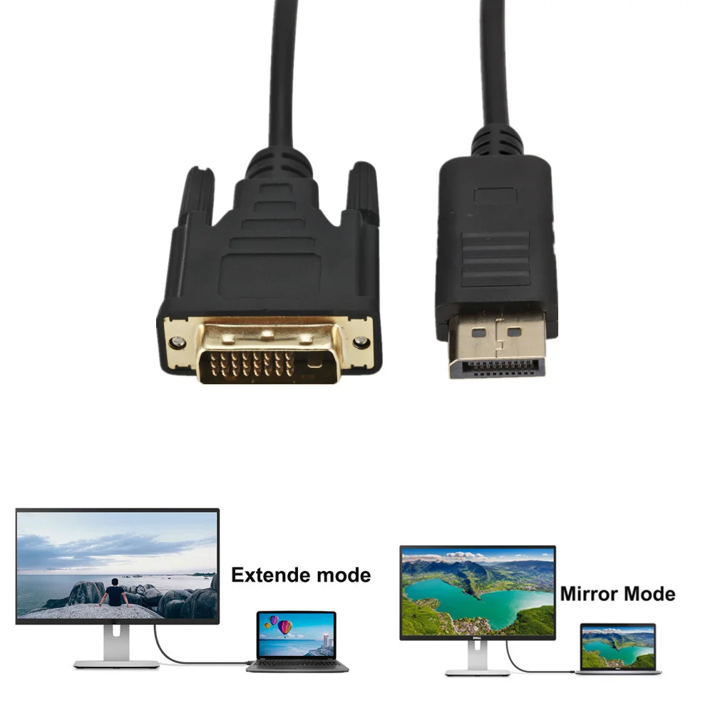Кабель-переходник LccKaa DP Displayport-DVI 1 8 м | Электроника