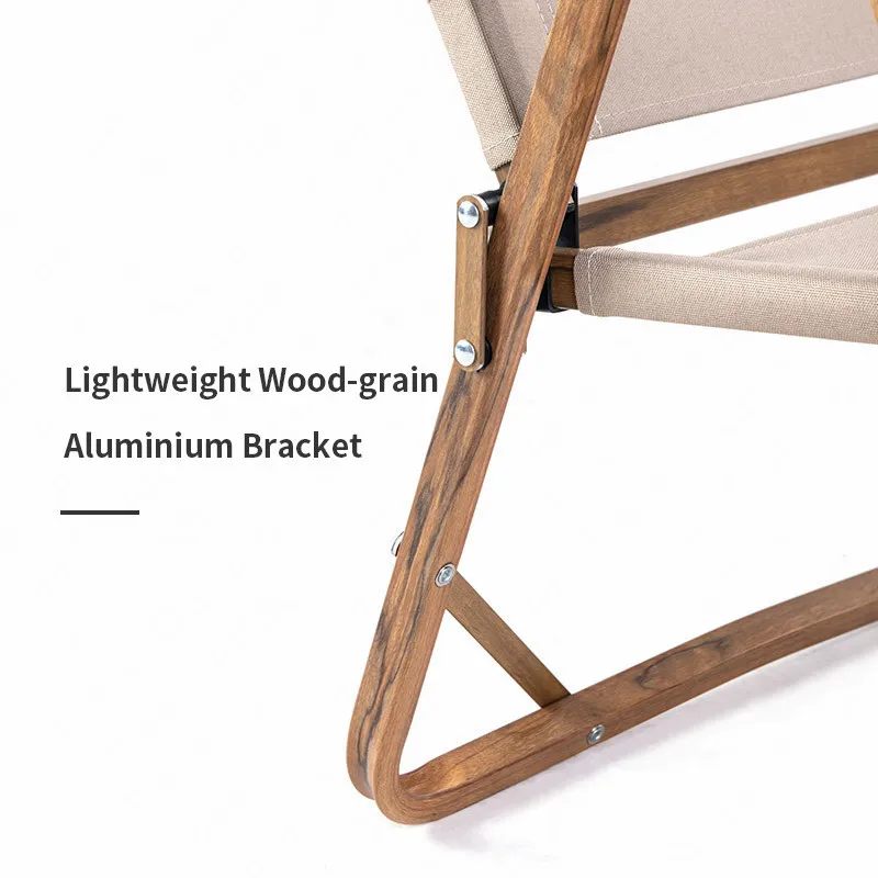 Naturehike Новое складное кресло для кемпинга с деревянным лицевым покрытием 600D