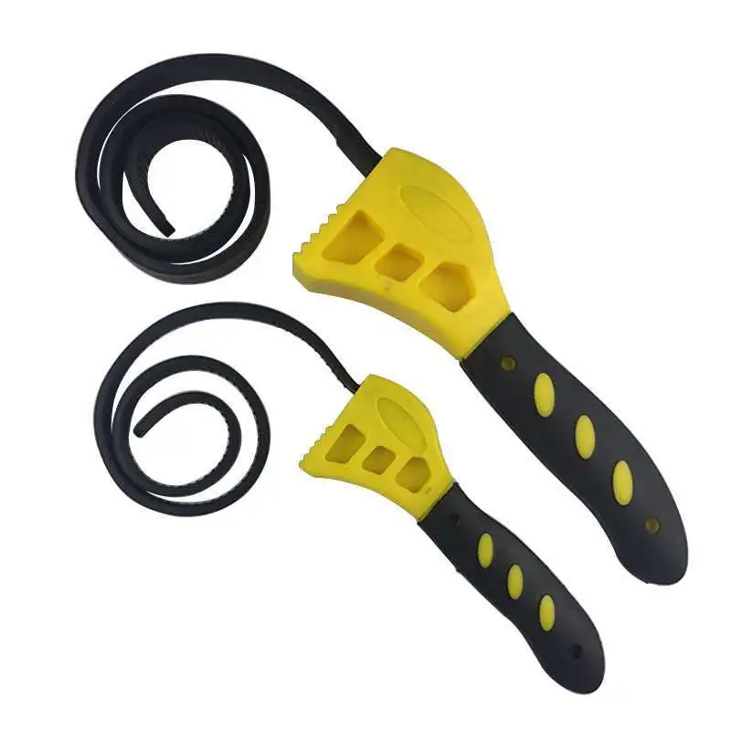 

Multifunctional Belt Wrench Universal Adjustable Bottle Opener Automobile Repair Rubber Filter Wrench Hand Tool