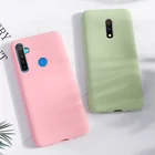 Матовая задняя крышка из ТПУ для OPPO Realme C1 C2 Q, чехол ярких цветов, силиконовый чехол для телефона OPPO Realme 1 3 5 Pro X lite K3, чехлы
