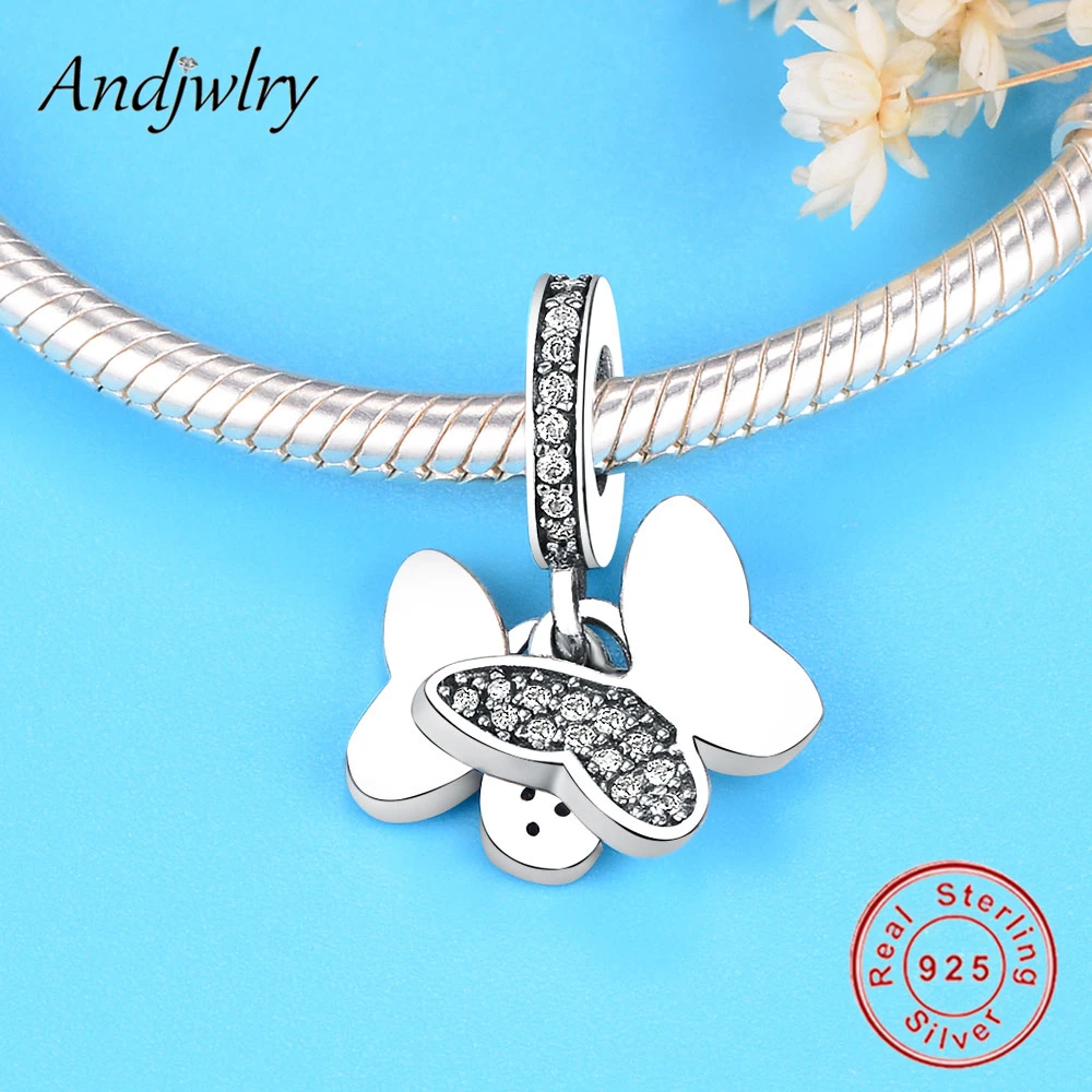 Женский серебряный кулон браслет-талисман Пандора 925 пробы оригинальные