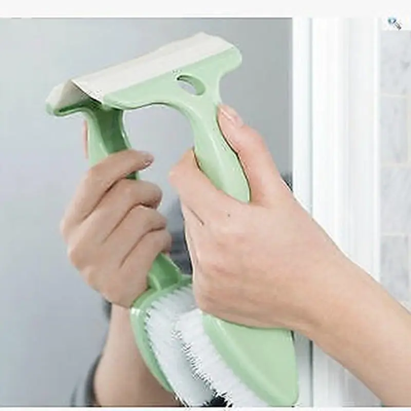 НОВАЯ щетка для мытья ванной комнаты с изогнутой ручкой очистки стекла унитаза