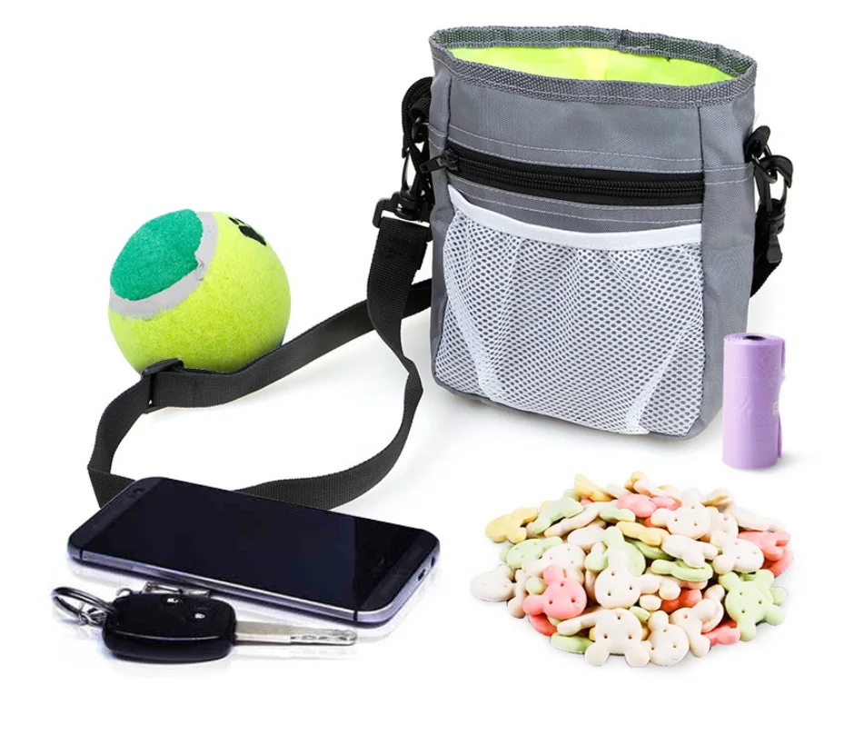 

Сумка для питомцев, поясная сумка для обучения, мешок для еды, для дрессировки собак, уличные принадлежности