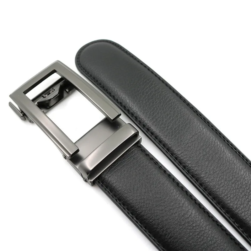 Мужской ремень из 100% натуральной коровьей кожи с автоматической пряжкой |