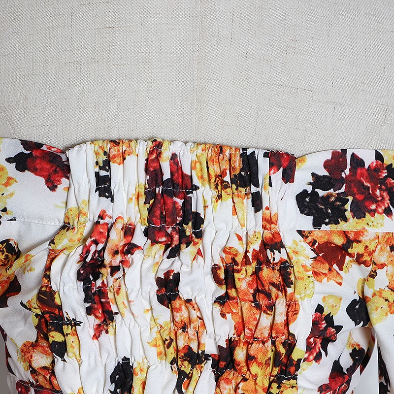 Женская блузка TWOTWINSTYLE летняя с коротким рукавом и принтом|Блузки| |