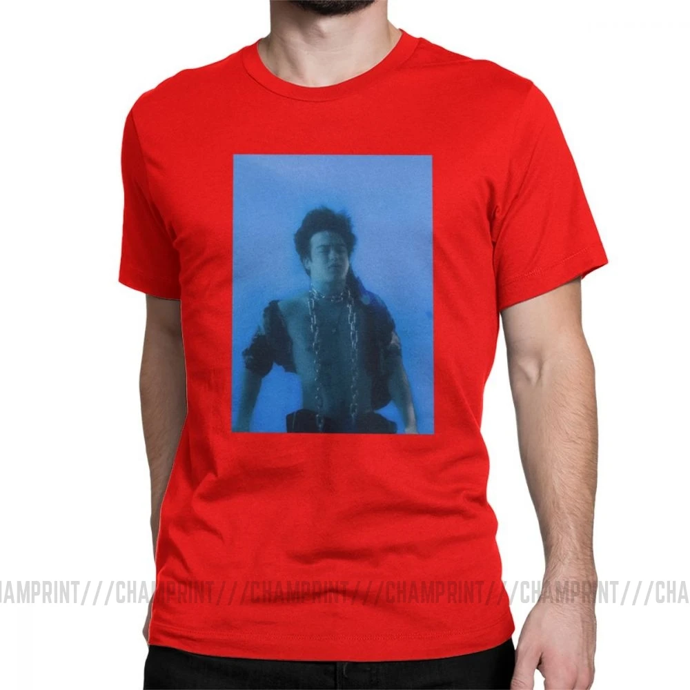 Joji In Tongues футболки для мужчин грязный Франк розовый Guy Meme японский Youtube сумасшедшая хлопковая Футболка короткий рукав Футболка подарок - Цвет: Красный