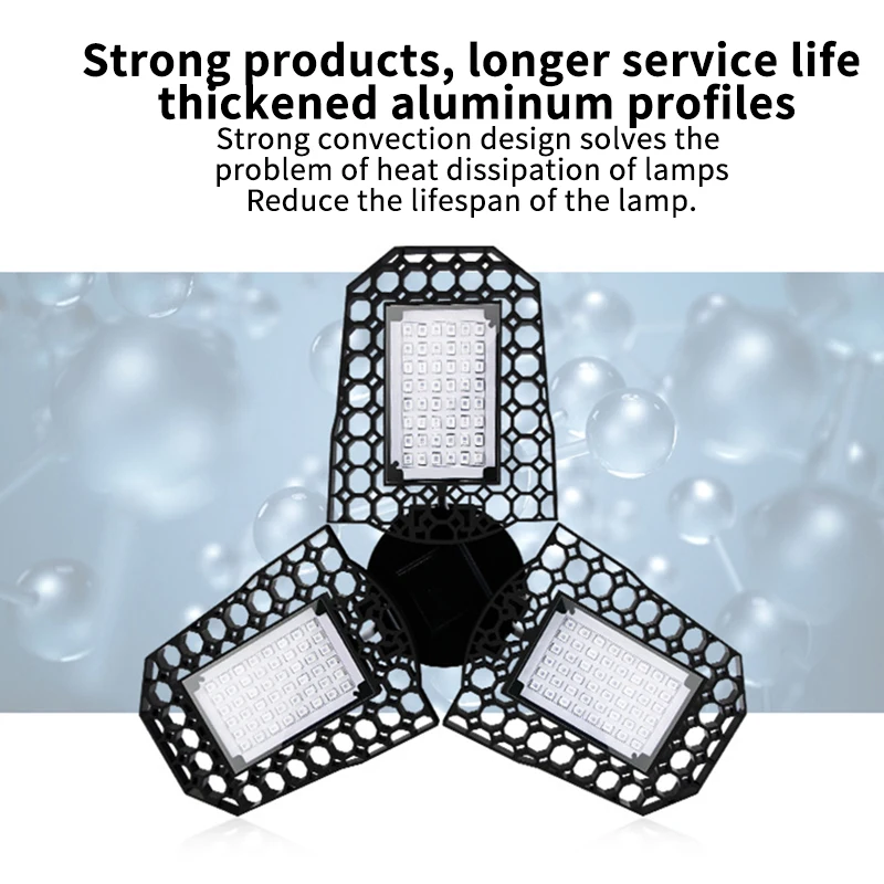 80 Вт светодиодный красный и синий роста растений светильник E27 полный спектр