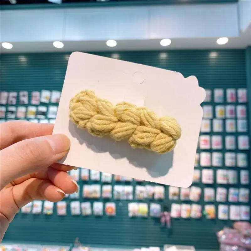 Horquillas de punto hechas a mano para ni&ntilde;a, accesorios para el cabello de princesa, Clip para beb&eacute;, pinza para el pelo para ni&ntilde;o peque&ntilde;o, pasadores, tocado-2