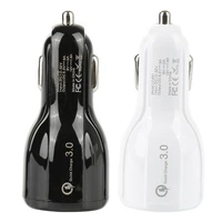 universal dual usb car charger 39w qc3 0 fast charge adapter 6a for phone tablets automobile fast charging adapter accessories