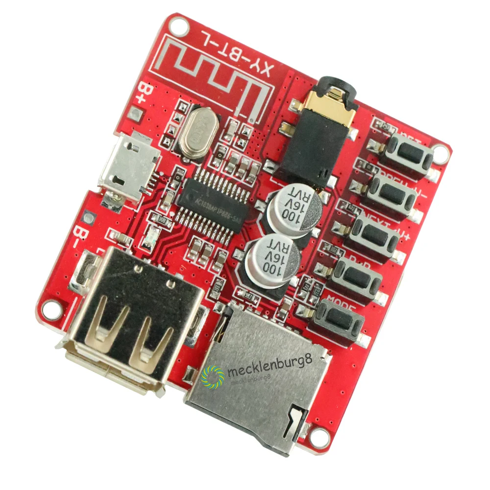 5 шт. Micro usb Mini MP3 Bluetooth 4 1 автомобильный декодер стереовыход без потерь печатная