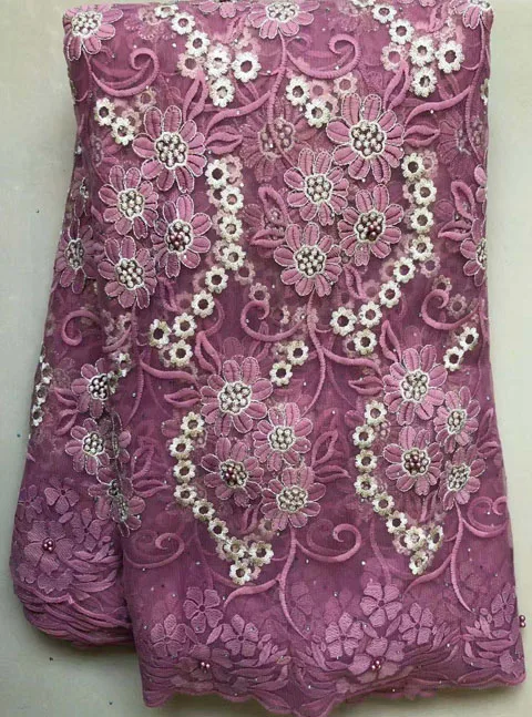 Бесплатная доставка хит продаж нигерийские тюлевые кружева/Последние