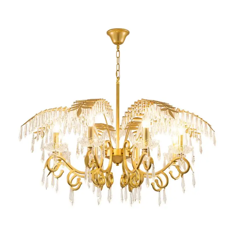 Хрустальная люстра для гостиной роскошные светильники помещений хрустальные