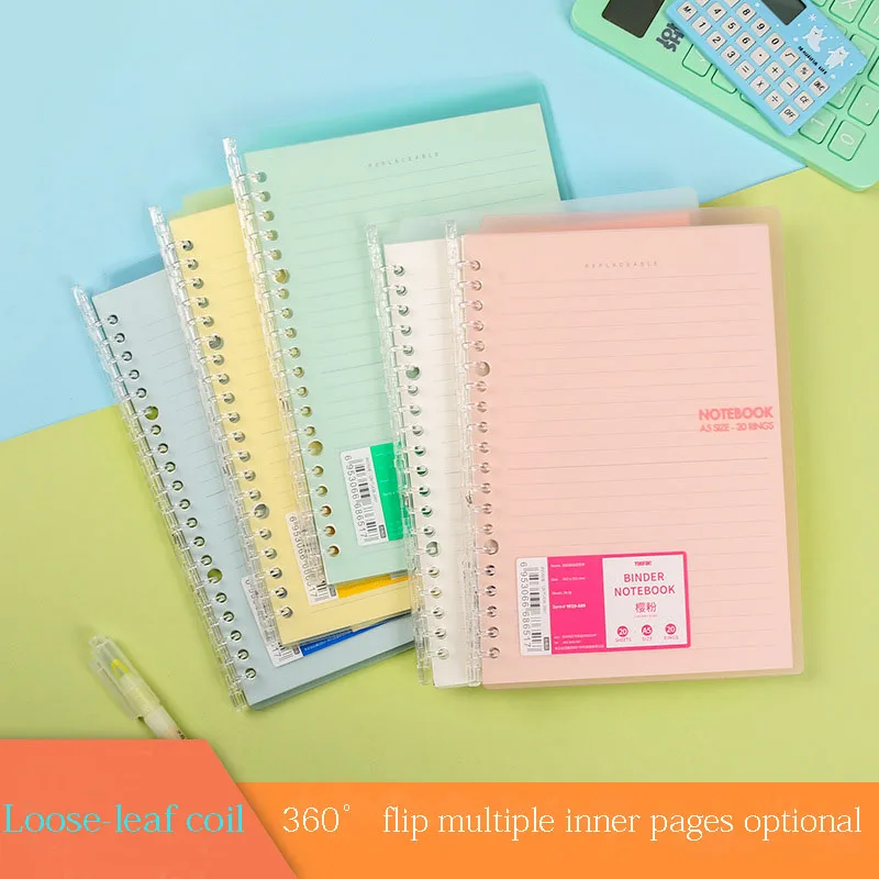 A5 /B5 блокнот со свободными листами дневник спиральным переплетом ежедневник