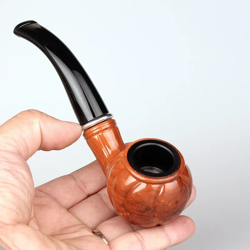 

Conch-shaped Resin Wood Pipe Black Pipe New Short Tobacco Pipe Smoking Cigarette Accessories Men's Gadgets