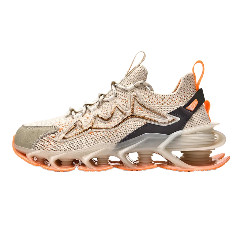 

Мужские кроссовки на шнуровке, Нескользящие кроссовки разных цветов с перекрестной шнуровкой и круглым носком на низком каблуке, из сетчат...