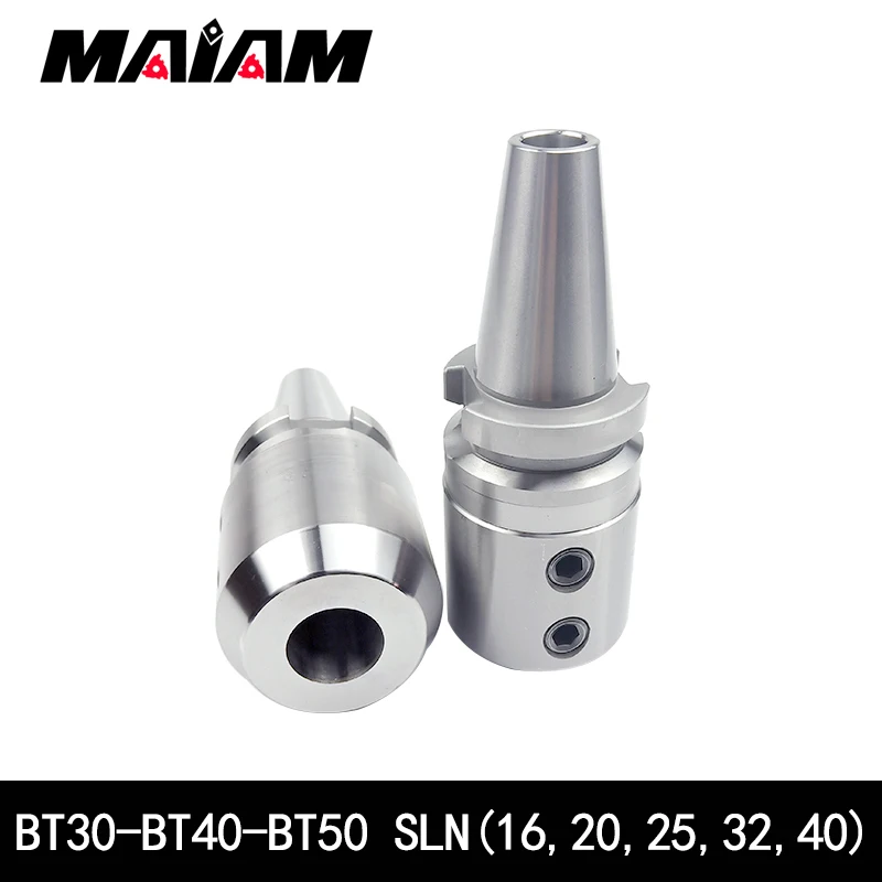 BT30 BT40 SLN держатель инструмента sln16 sln20 sln25 sln32 sln40 75 мм 80 100 для U сверла бурение