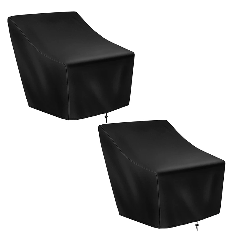

Чехлы на стулья для патио, 2 шт., водонепроницаемые чехлы для мебели на Глубокие сиденья для отдыха на открытом воздухе, одинарный чехол 27x31x40 ...