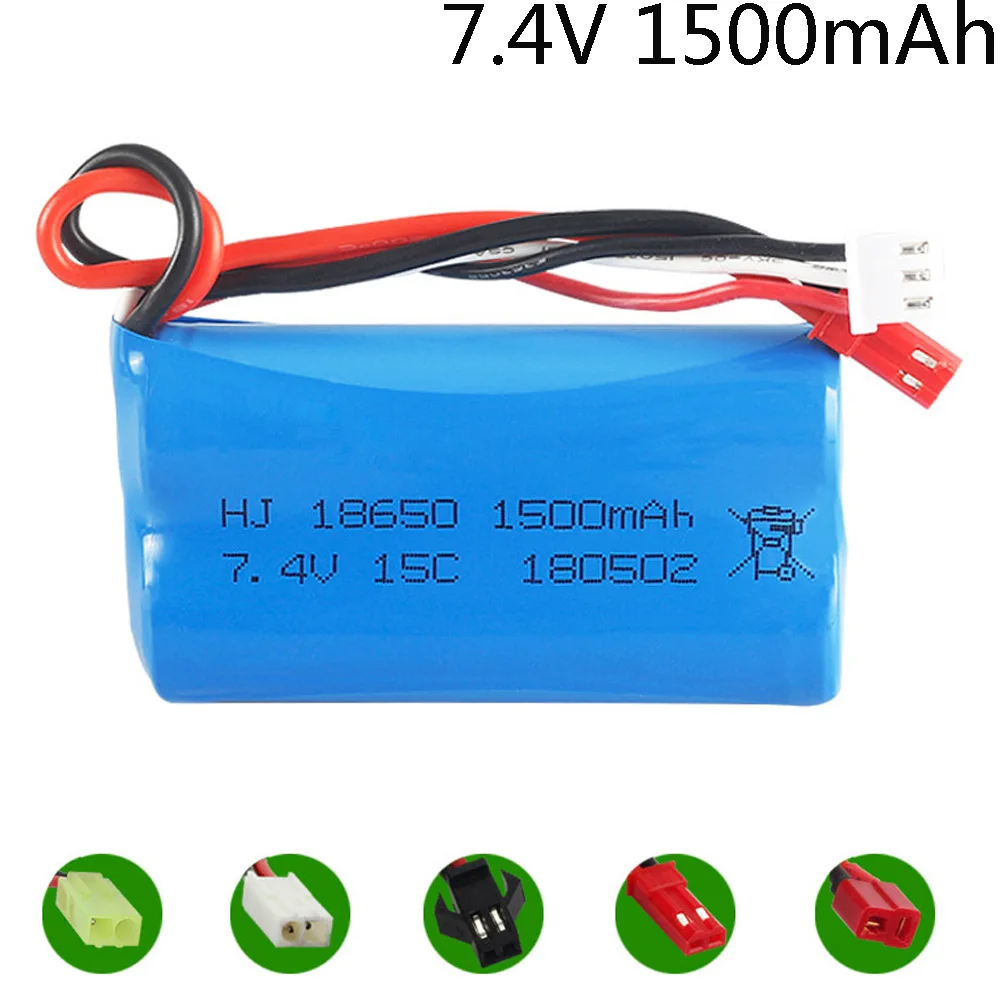 7 4 В 1500 мАч 15C 2S lipo аккумулятор для U12A Hanqi 957 948 MJXRC T40 F39 F49 T39 WLtoys 12428 Syma S033g H101 UD002 RC