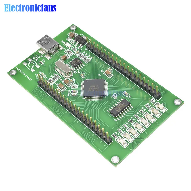 FT2232HL макетная плата основная плата USB2.0 высокая скорость сбора данных USB к SPI мини FT4232H UM232H модуль развития