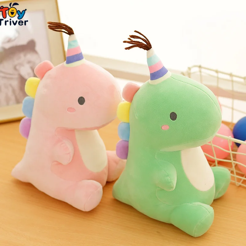 Kawaii динозавр плюшевые игрушки тривер мягкие животные куклы плюши для девочек
