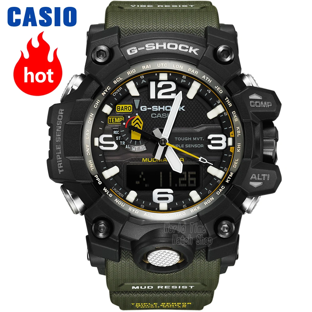 Часы Casio G SHOCK мужские часы Лучший бренд класса люкс Двойные светодиодные военные