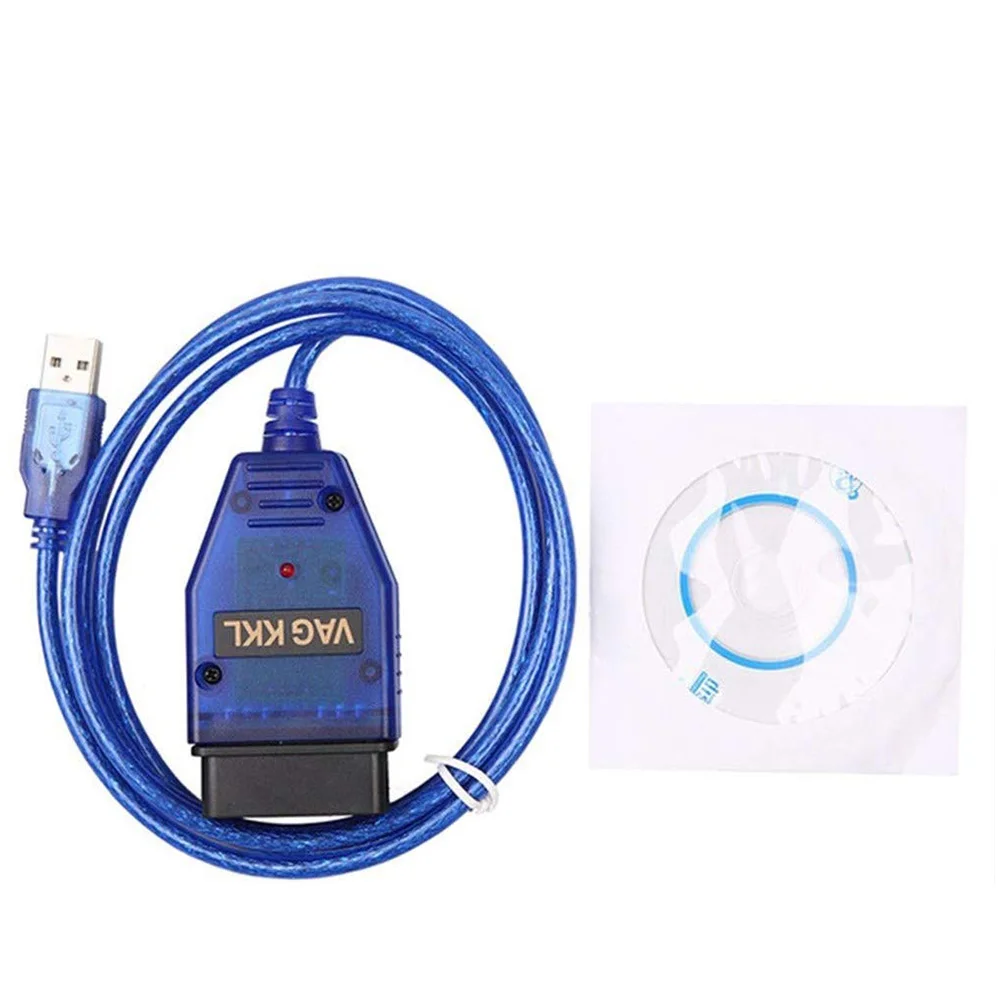 OBD2 II VAG409.1 KKL409 VAG-COM диагностический кабель USB инструменты для Volkswagen Golf Jetta Lupo Passat