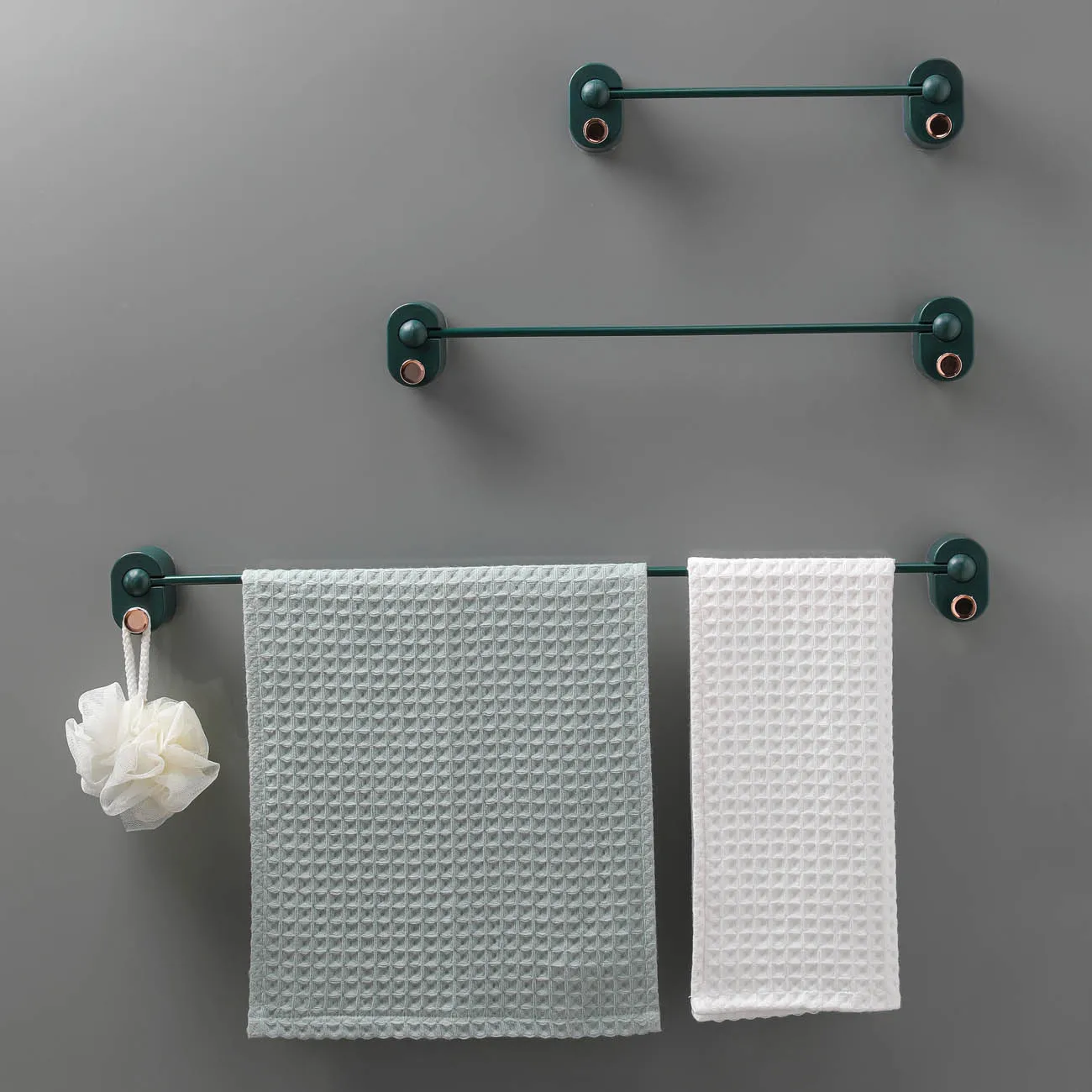 

Стеллаж для хранения без перфорации в ванной комнате