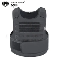 mgflashforce airsoft tactical vest plate carrier swat fishing hunting military army armor police molle vest
