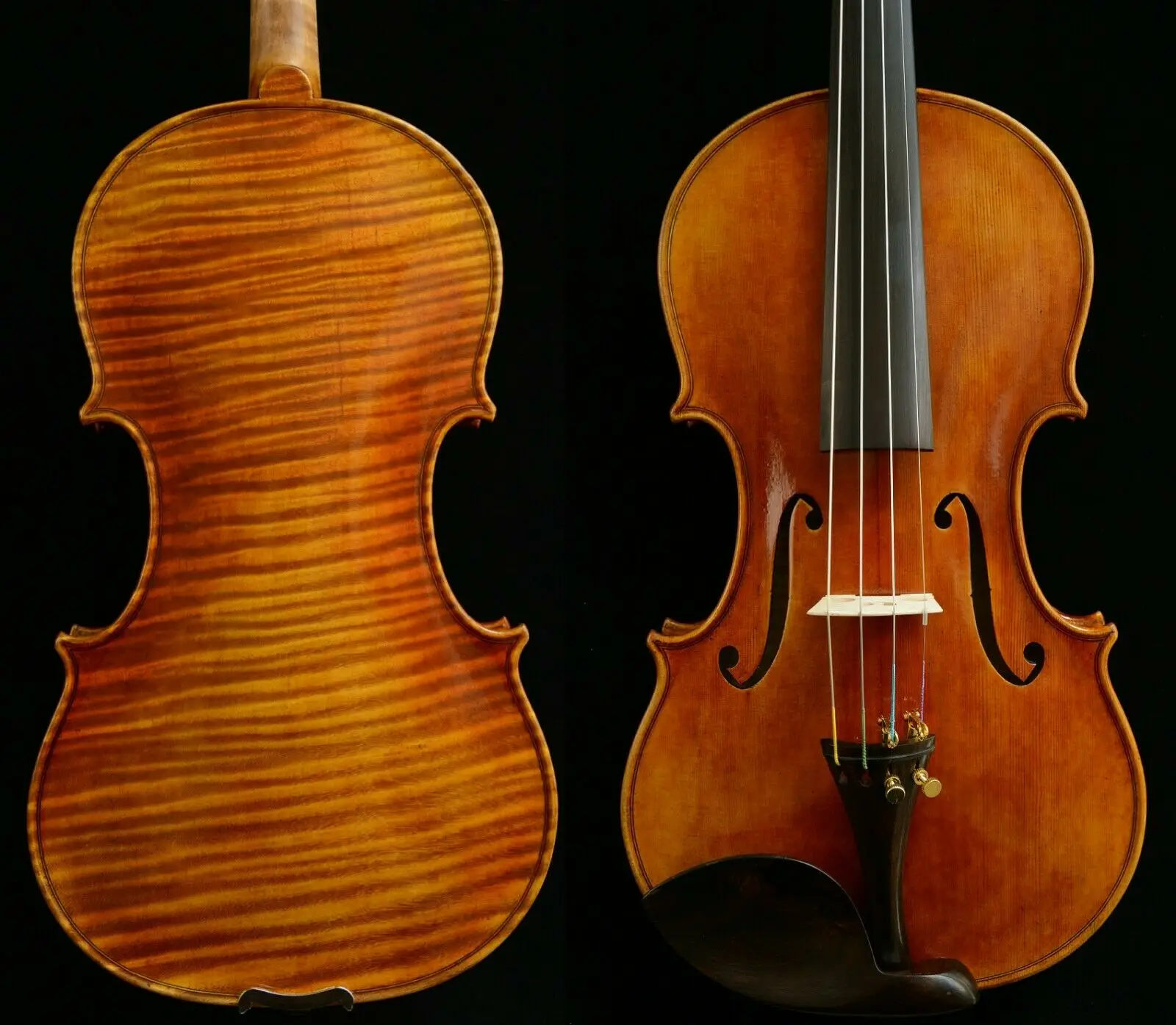 Настоящая фотография выдающаяся скрипка Guarneri 1743 cannon скрипка Maste's Own Work No. W16