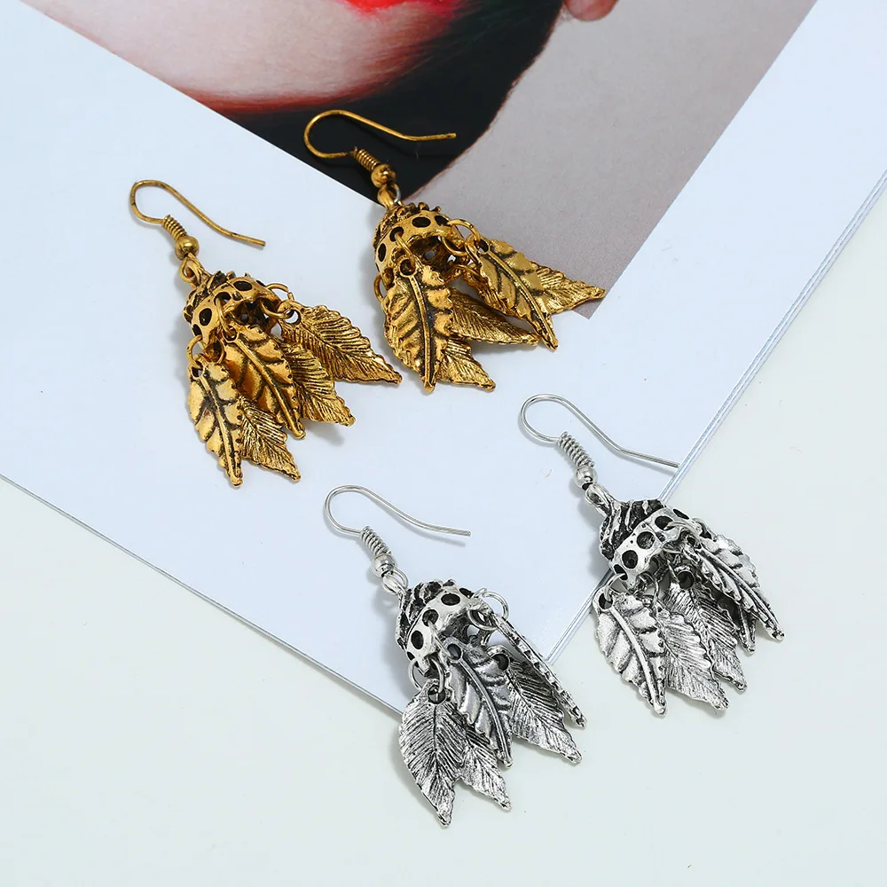 Классические Стильные женские сережки одноцветные посеребренные европейские