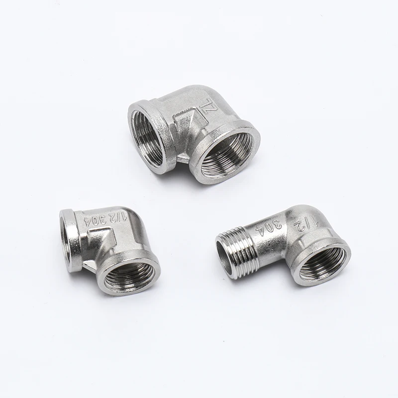 Соединительная муфта с наружной резьбой 1/2 дюйма 3/4 1 дюйм BSP колено из нержавеющей