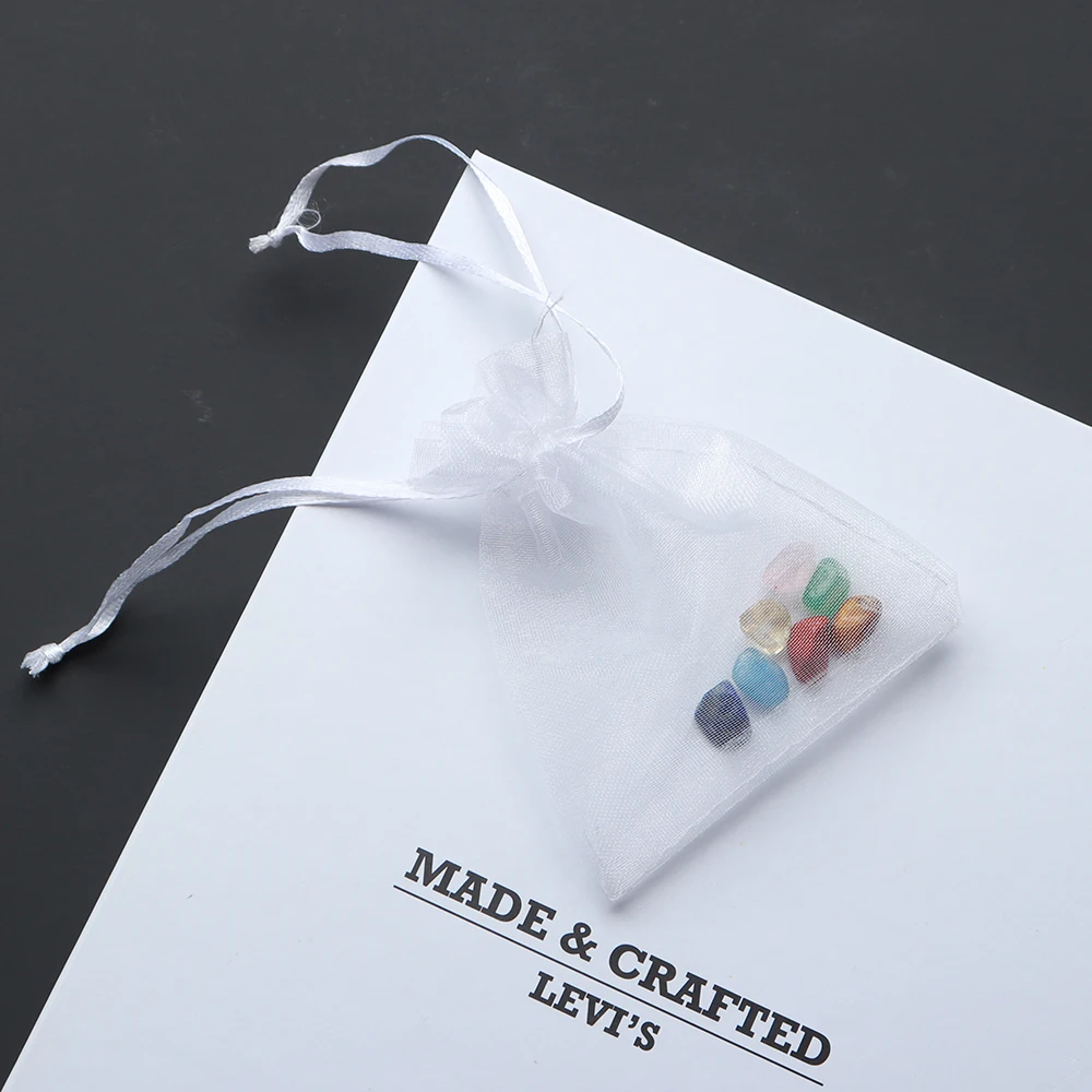 Натуральные хрустальные чакры розовый кварц камень для лечения медитации рейки 7