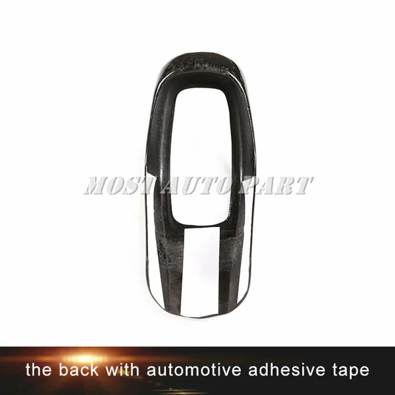 

Carbon Fiber Interior Gear Shift Head Cover For Land Rover Range Rover Sport 2014-2017 1pcs Car Decoration Car Trim