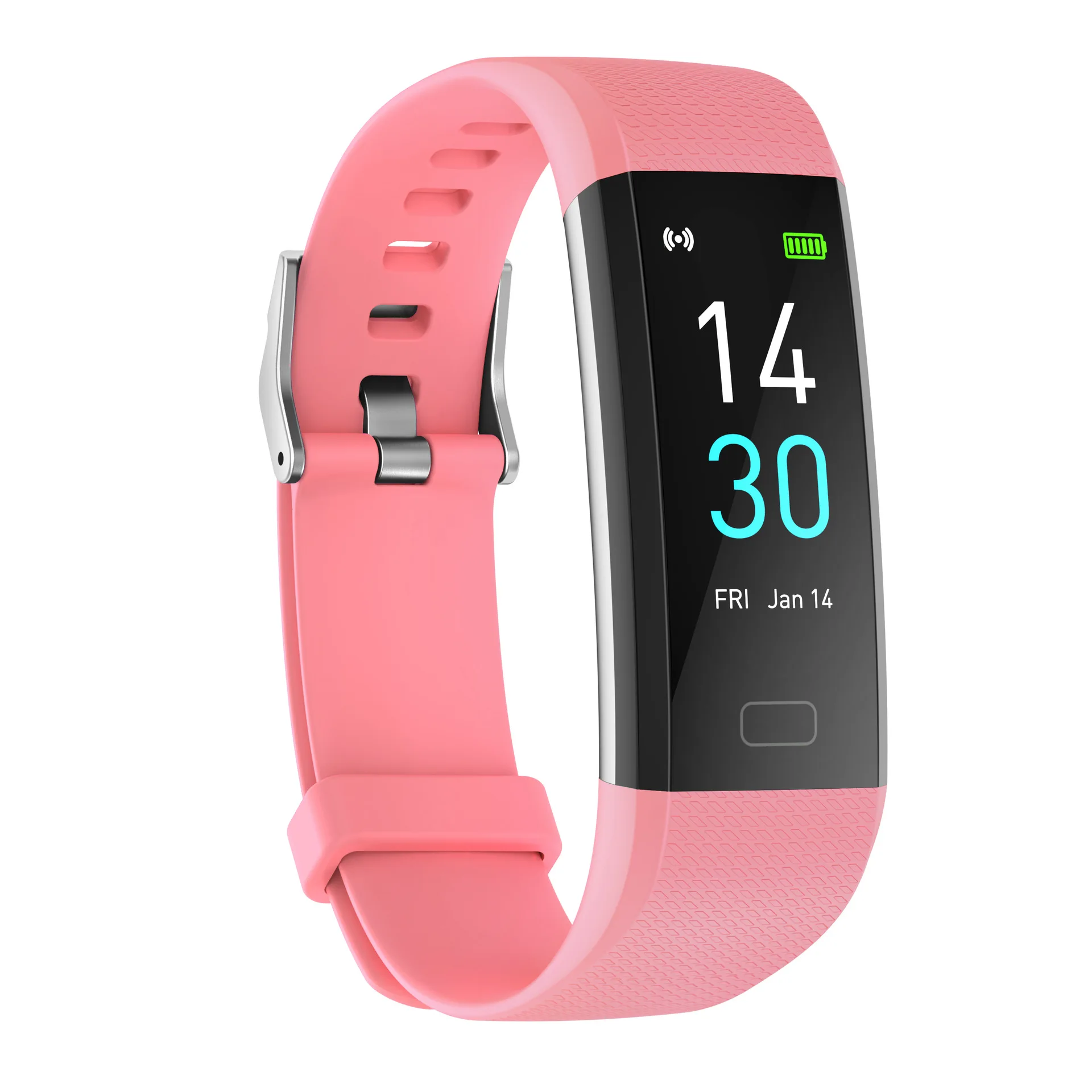 

Color Screen Smart Watch Bracelet Heart Rate Monitor Fitness Band Sport Tracker Step Counting Wristband For iOS Android