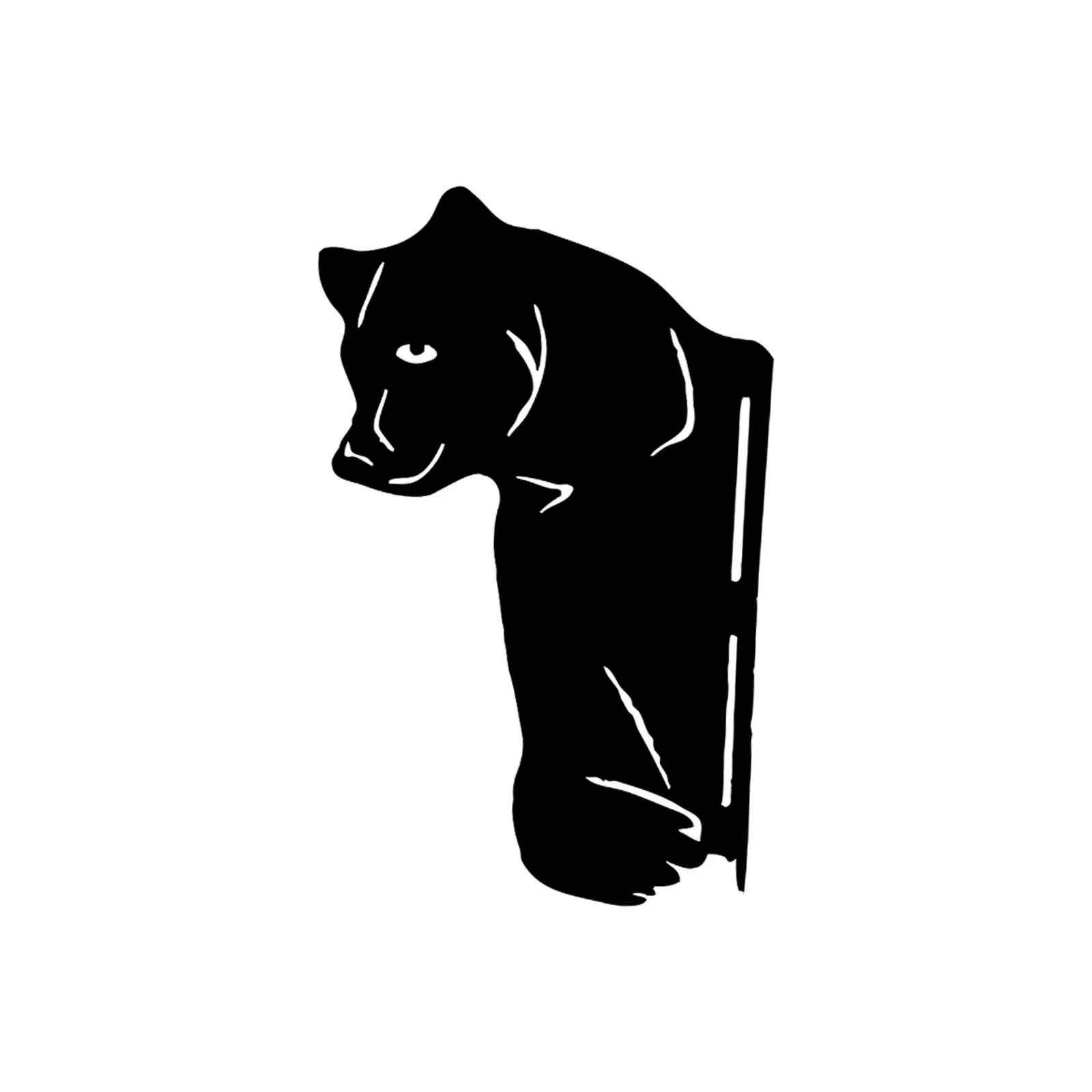 

Farm Peeking Animals Cattle Metal Art Outdoor Outdoor Garden Statues Pendant Decoration Peeping Funny Decorating Direct Delivery