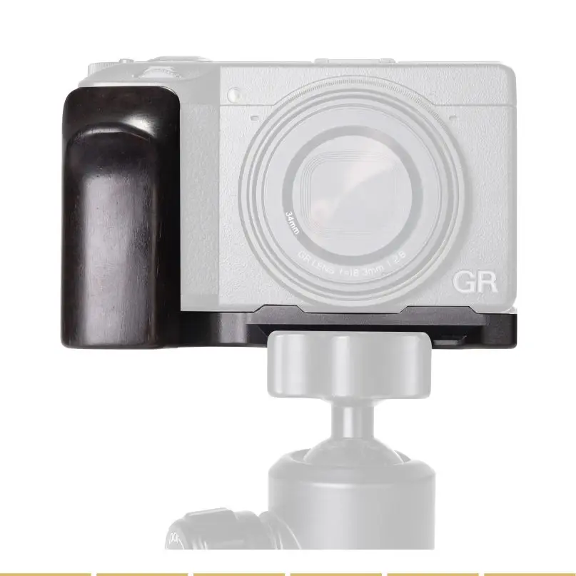 WEPOTO Ricoh GR3 ручной металлический кронштейн быстросъемное основание черный черное