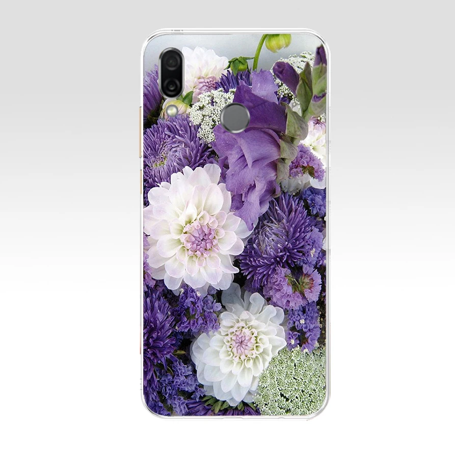 116FG рисунок пиона Изящный цветок подарок Мягкий Силиконовый ТПУ чехол для