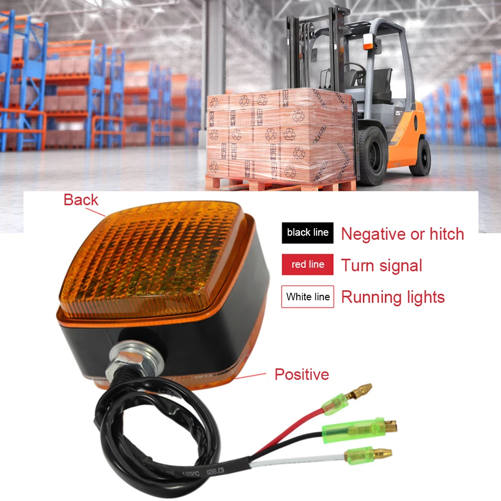 2 шт. светодиодная лампа для вилочного погрузчика 12-80 в