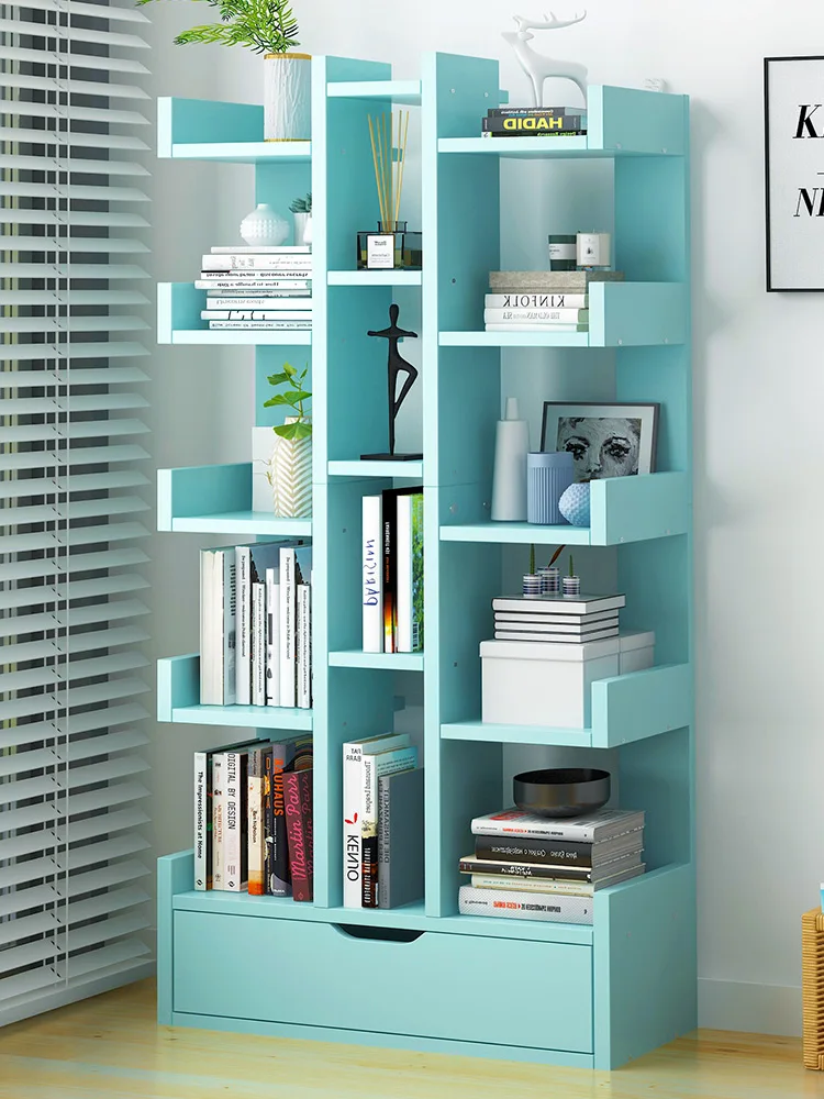 Простые Современные книжные полки на полке для гостиной провинции студентов| |