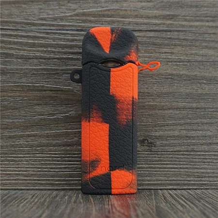 black red Силиконовый чехол для SMOK Nord, Сменный Чехол, модный защитный силиконовый чехол, резиновый чехол, защитный чехол, только ca - Цвет: black red