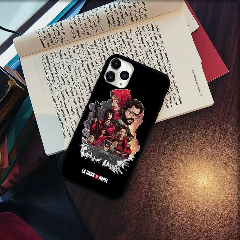 

Nairobi Berlin Denver la casa de papel Phone Cases for iPhone 11 12 pro XS MAX 8 7 6 6S Plus X 5S SE 2020 XR Soft silicone cover