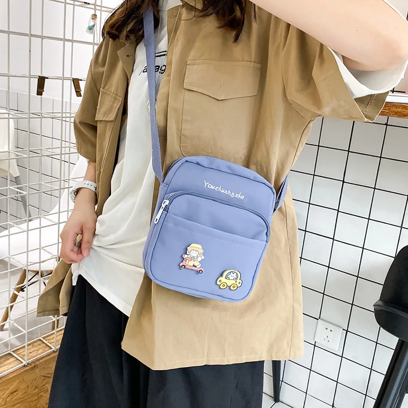 

Handbags Shoulder Bags for Women 2020 New Fashion Female Canvas Crossbody Bags Cartoon Cute Messenger Bags for Teenage Girls