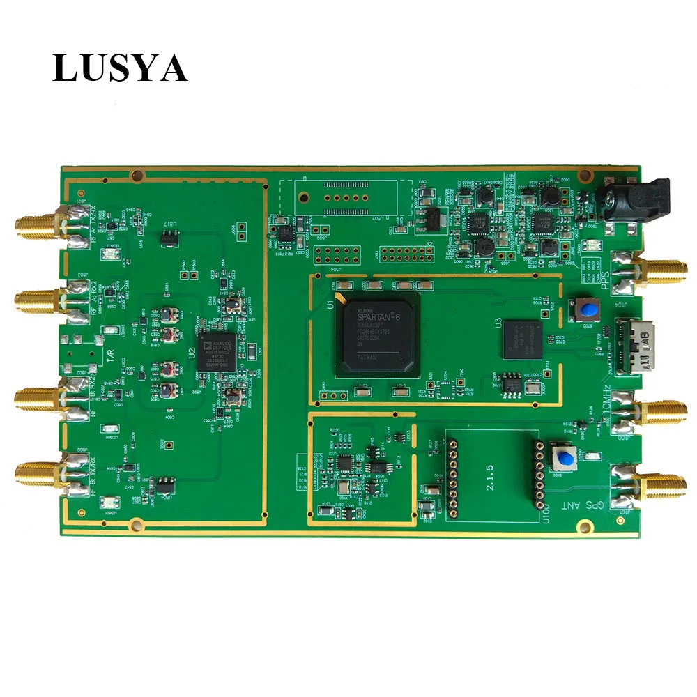Радиоприемник LUSYA AD9361 RF 70 МГц 6 ГГц SDR с определенным по USB3.0 совместимый ETTUS USRP B210