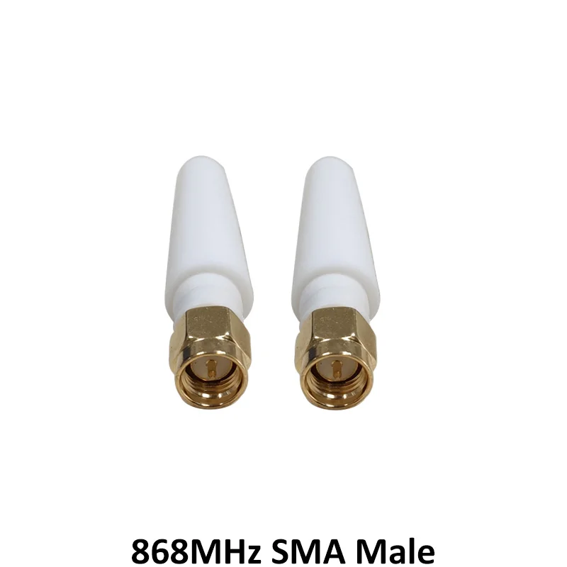GSM 868 МГц 915 антенна 3bdi SMA Штекерный разъем белые маленькие антенны для Lorawan|Антенны
