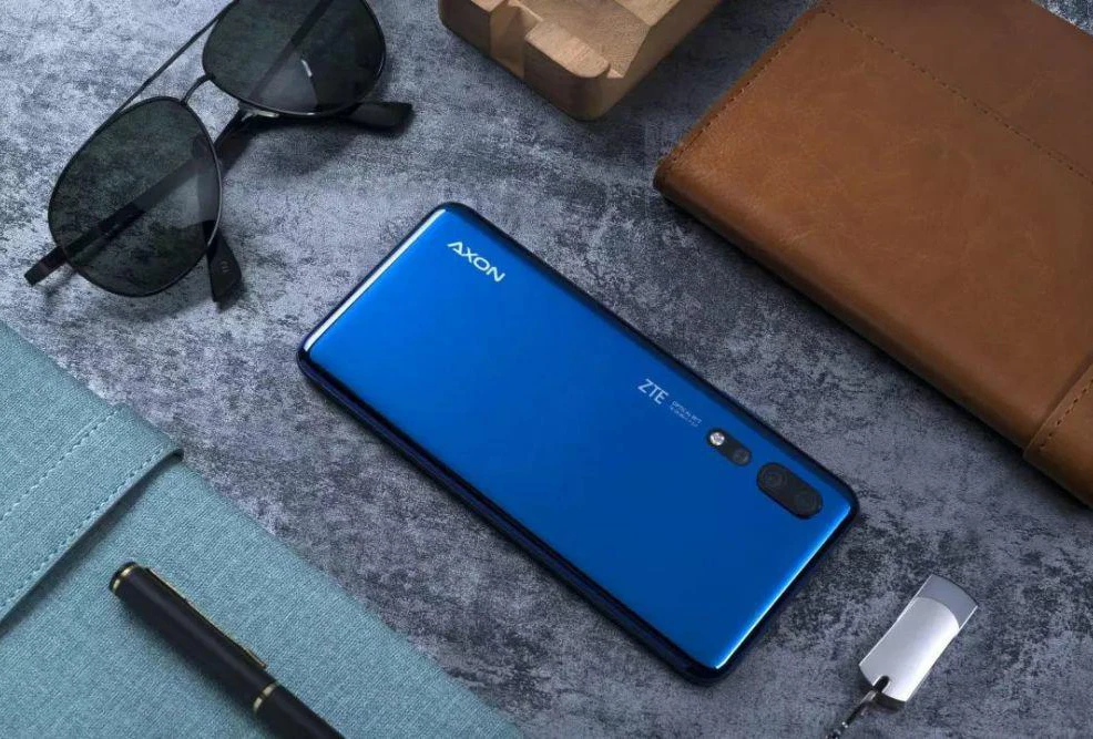 Мобильный телефон zte Axon 10 Pro, 6,47 дюймов, гибкий изогнутый экран, 6 ГБ ОЗУ, 128 Гб ПЗУ, восьмиядерный смартфон Snapdragon 855, 4G LTE
