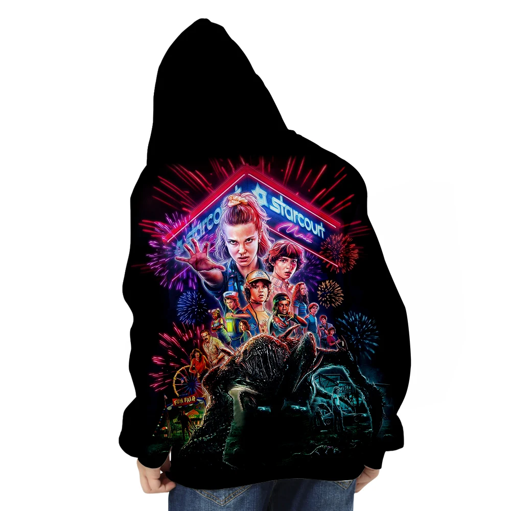 

Hot Sale TV series Stranger Things Hoodies sweatshirt Boy/girl Casual Hoodies Children Hoodies kids clothing