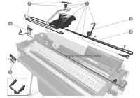 Нож в сборе CQ890 67017 для HP DesignJet T120/T520 (O)|Картриджи с тонером| |