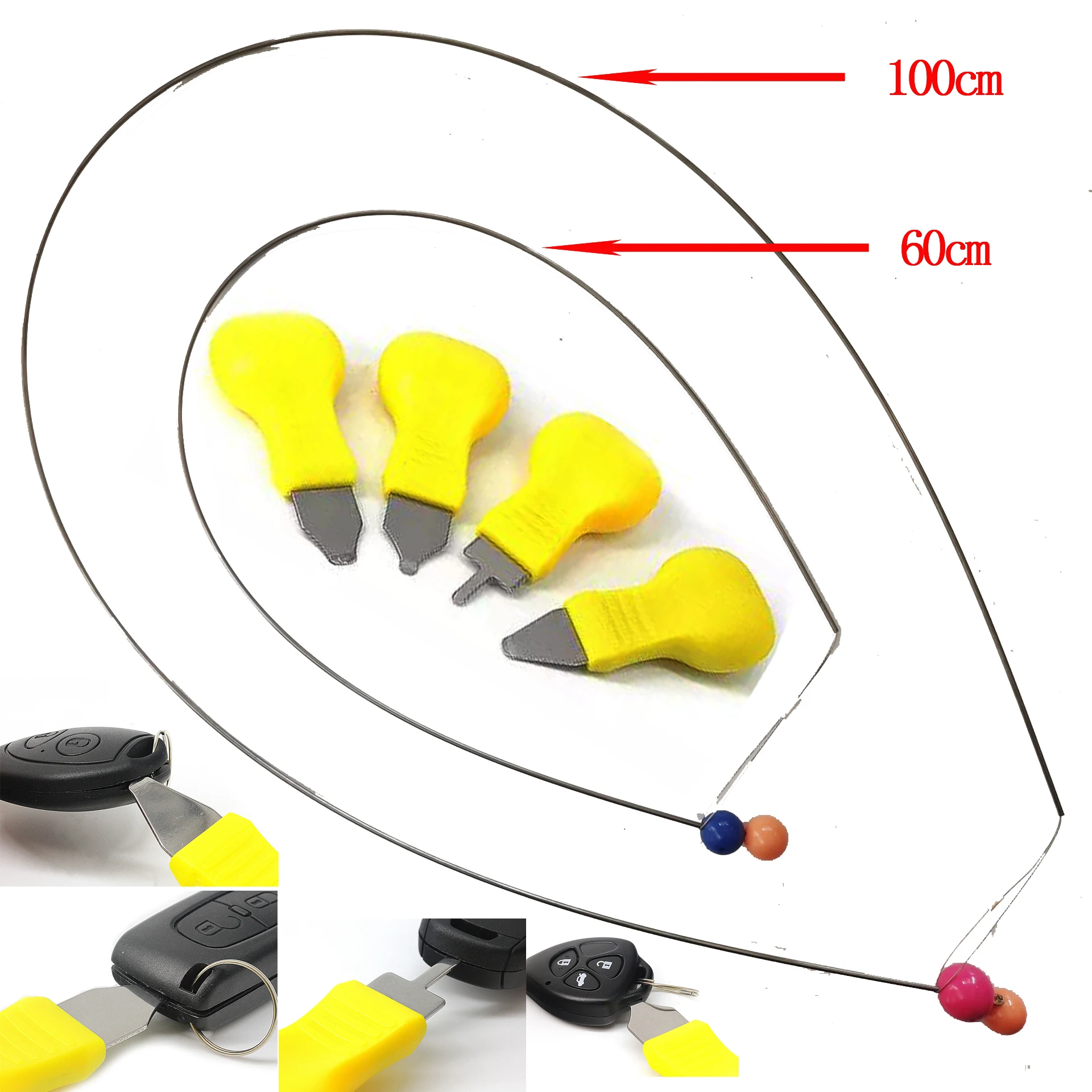 Новый слесарный инструмент стальной проволочный шарик для открывания