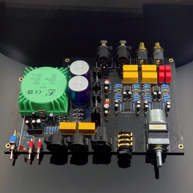 

Finished Board E600 Fully Balanced Input Fully Balanced Output Low Distortion Headphone Amplifier